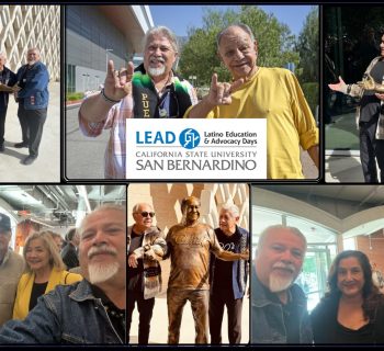 A permanent tribute to actor, comedian, and LEAD Padrino de Honor Cheech Marin was immortalized today with a bronze statue.